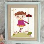 sweet a4 high quality print  "cute dancer"
